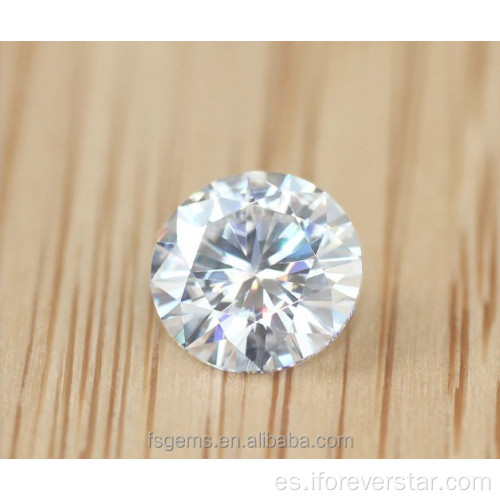 1ct d color vvs moissanite suelto diamante blanco